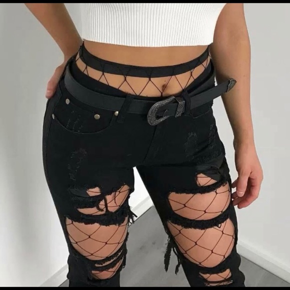 ‼️ High waist Fishnet stockings - Picture 5 of 8